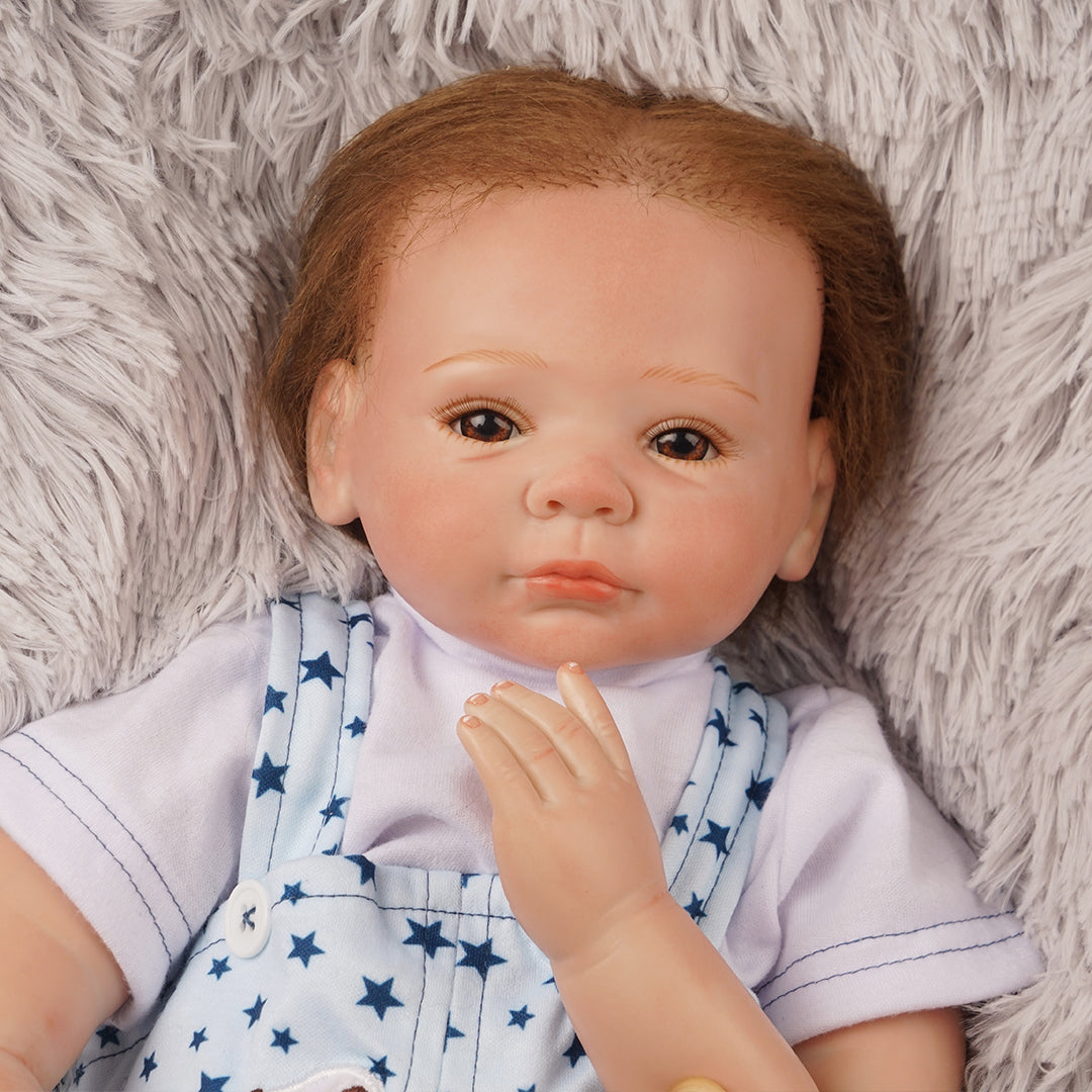 Liam-20 Inches Lifelike Baby Boy Reborn Doll